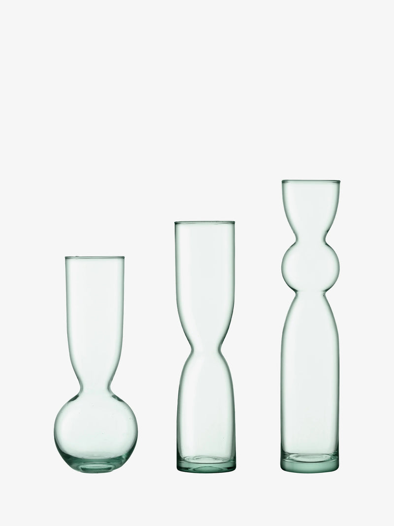 LSA - Canopy - Lot de 3 vases | H25 cm / H30 cm / H35 cm