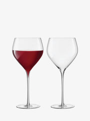 LSA - Savoy - Red Wine Glasses (Set of 2) | 590 mL - detail or setting view