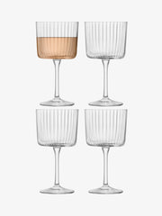 LSA - Gio Line - Wine Glasses (Set of 4) | 250 mL - detail or setting view