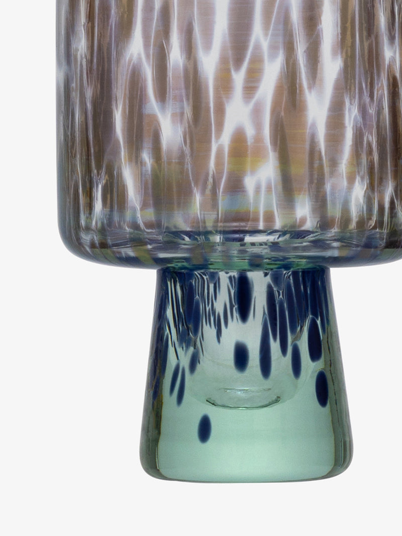 LSA - Sea Glass - Wine Glasses (Set of 2) | 300 mL - Ocean Blues - detail or setting view