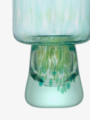 LSA - Sea Glass - Champagne Flutes (Set of 2) | 240 mL - Sea Greens - detail or setting view