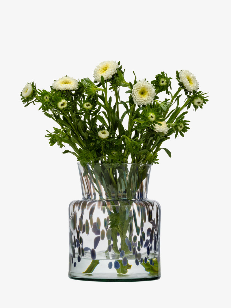LSA - Sea Glass - Vase / Lantern | H19 cm - Ocean Blues - detail or setting view