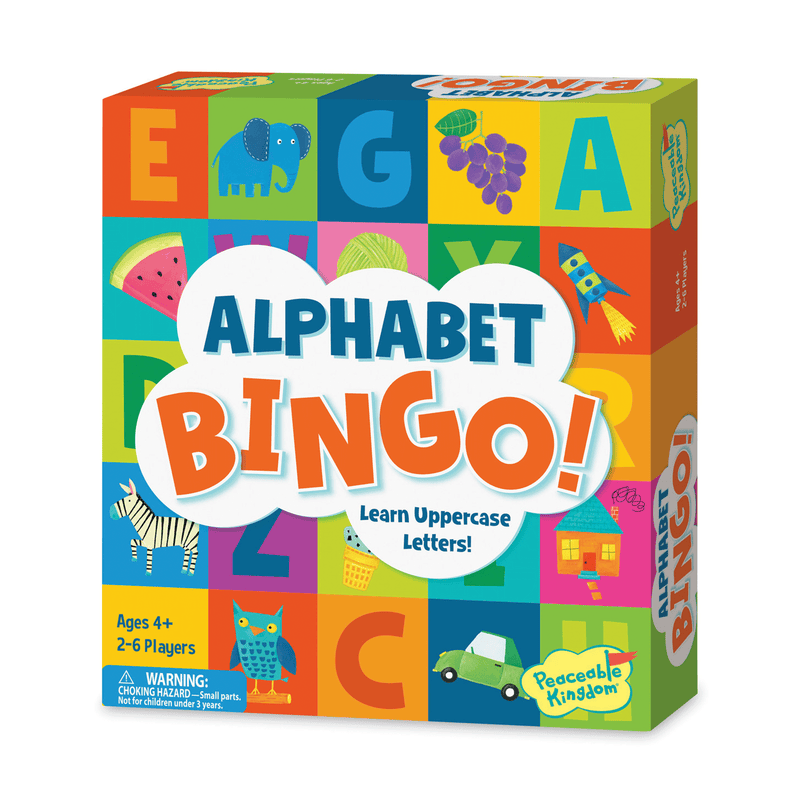 ALPHABET BINGO BOARD GAME