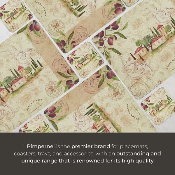 Pimpernel - Sets de table verger d'oliviers (Lot de 4)