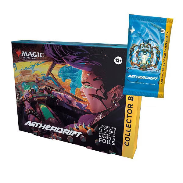 Wizards of The Coast - Magic The Gathering - Aetherdrift - Collector Booster - Omega