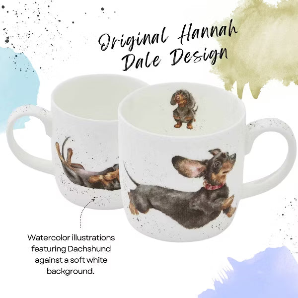 Royal Worcester - Mug 31 cl:Vendredi Sensation - Chien