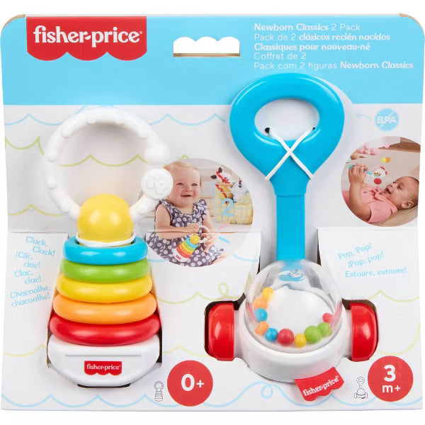Fisher-Price - NOUVEAU-NÉ - Lot de 2 CLASSIQUES