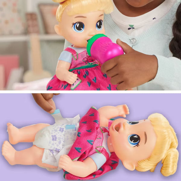 Baby Alive - Poupée Harper Hugs, douce smoothie