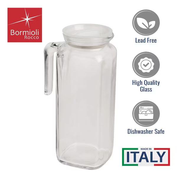 Bormioli Rocco - Pichet Frigoverre Classic avec Couvercle 1 L