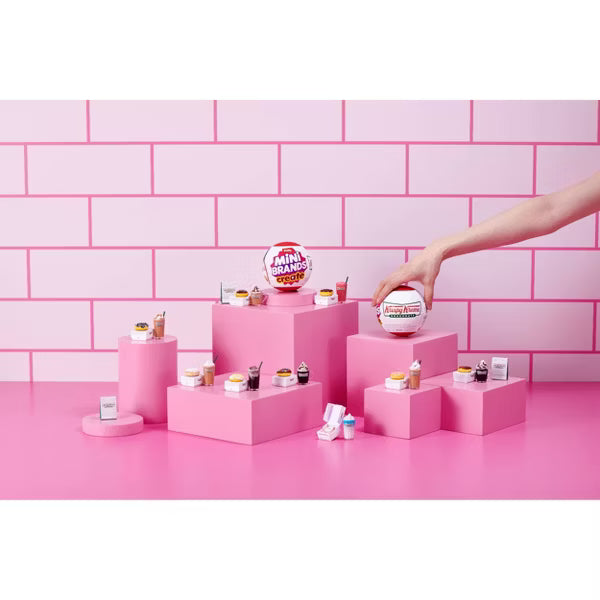 ZURU - Mini Marques Krispy Kreme Créer S1 (PAQUET DE 13)