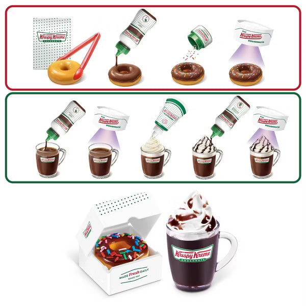 ZURU - Mini Marques Krispy Kreme Créer S1 (PAQUET DE 13)