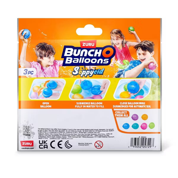 ZURU - BUNCH O BALLOONS - 3pk WATER BALLOONS