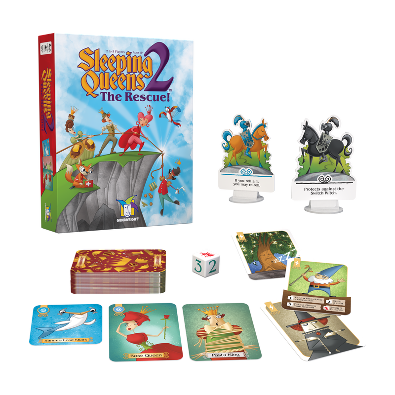 Game Wright - Sleeping Queens 2 - The Rescue - Limolin 