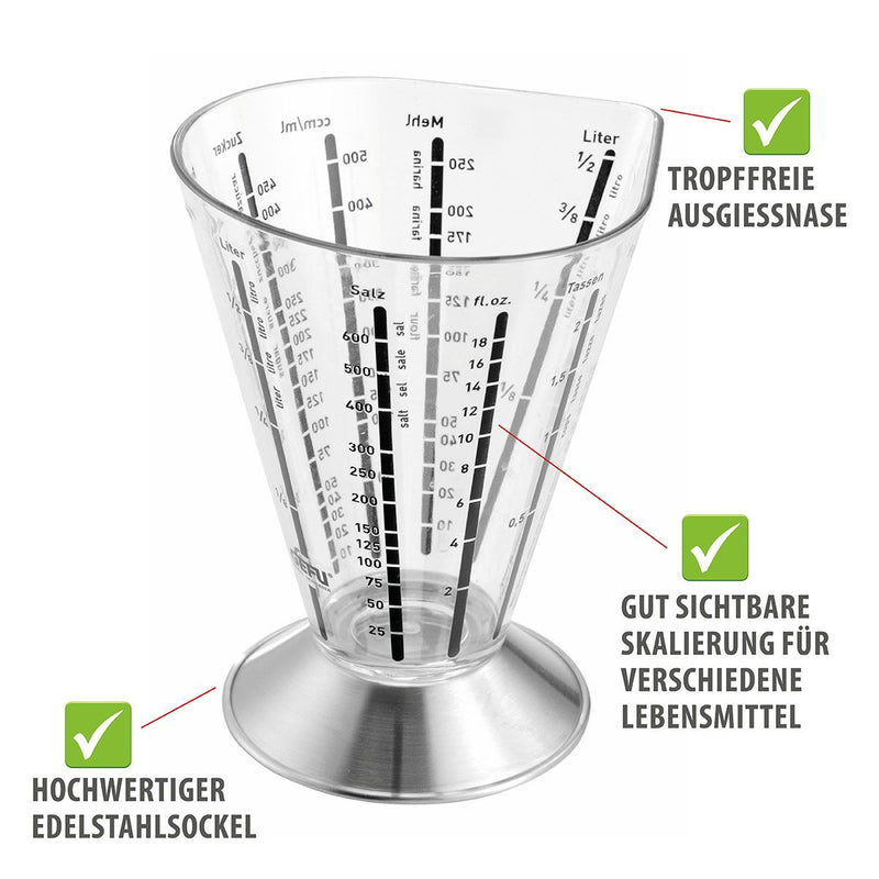 Gefu - MultiMeasure Cup 500ml/16OZ - Limolin 