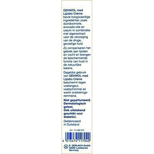 Gehwol - Med Lipidro Cream (75ml) - Limolin 