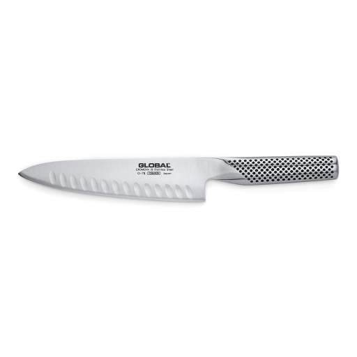 Global - Cook's Knife Fluted 18cm/7" (G62) - Limolin 