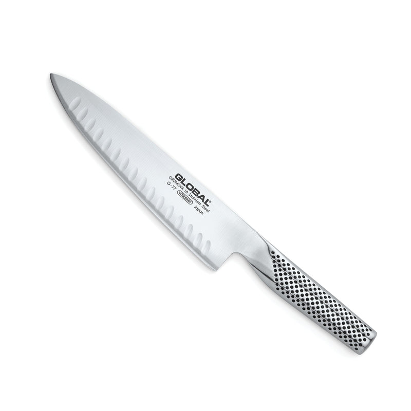 Global - Cook's Knife Fluted 20cm/8" (G61) - Limolin 