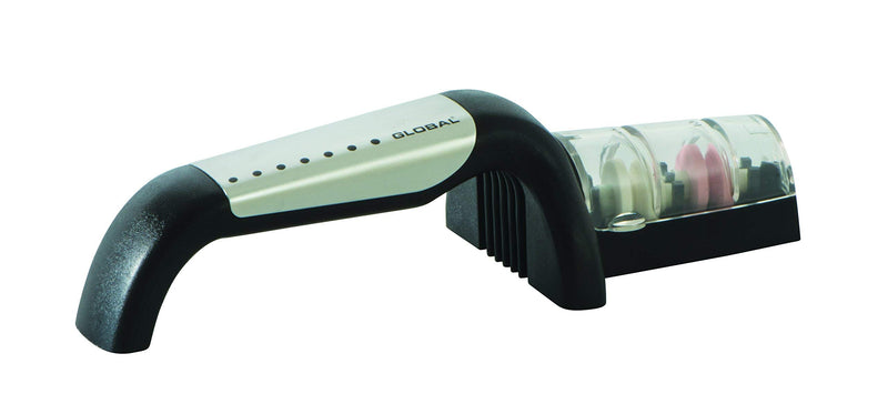Global - Water Sharpener Stainless Handle w/Black Dots - Limolin 
