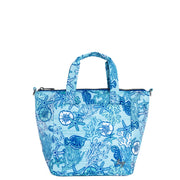 LUG - Gobble Insulated Lunch Tote Bag - SEALIFE BLUE - colour view