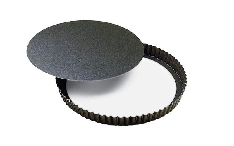 Gobel - Quiche Mold LB Fluted Round 26x2.5cm/10x1" Non-stick - Limolin 