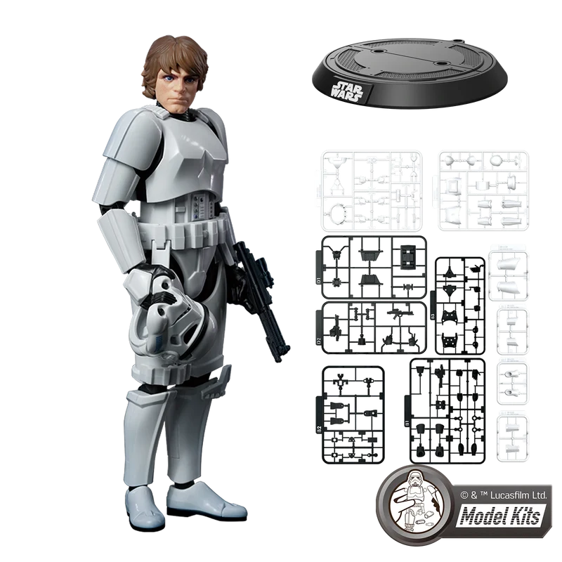BLOKEES - STAR WARS: UN NOUVEL ESPOIR™ CLASSE CHAMPION 04 LUKE SKYWALKER™ VERSION DÉGUISÉ EN STORMTROOPER™ KITS DE MODÈLES
