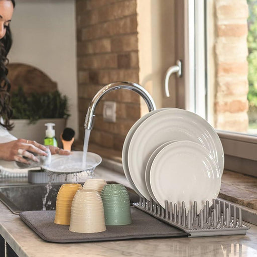 Guzzini - Dry & Safe - Dish Drainer With Mat - Limolin 