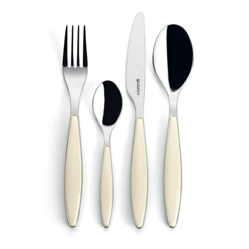 Guzzini - Feeling - 24-Piece Cutlery Set - Limolin 
