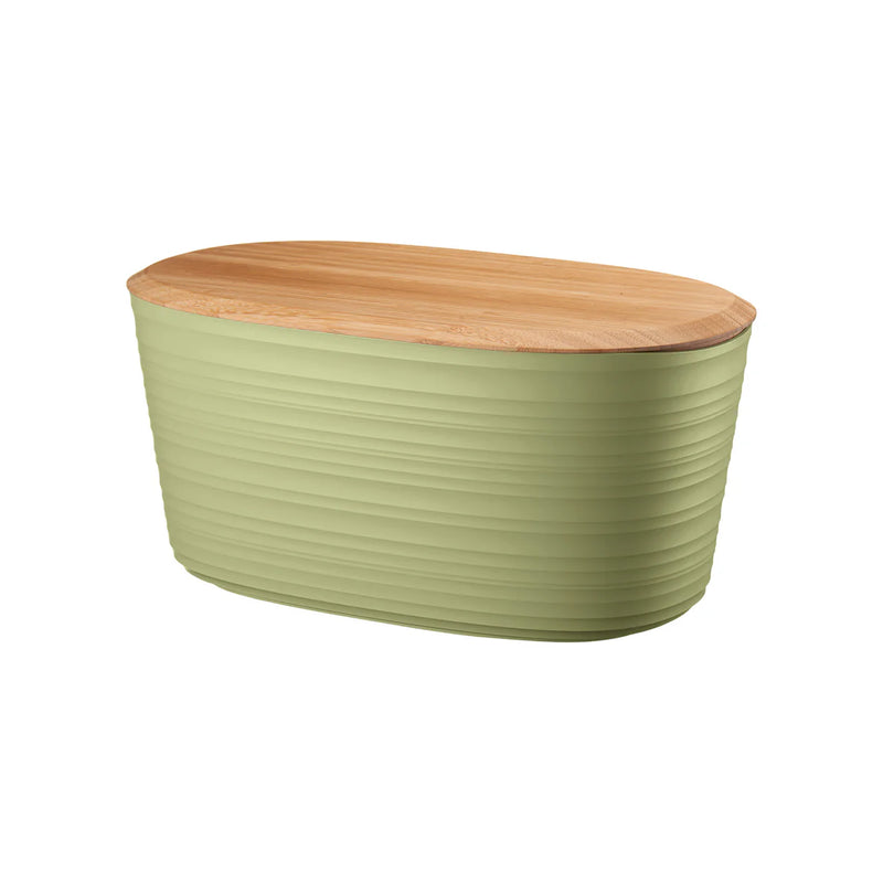 Guzzini - Tierra - Bread Bin With Bamboo Breadboard Top - Limolin 