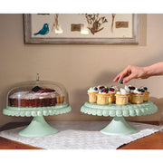 Guzzini - Tiffany - Small Cake Stand With Dome | 12 in - Limolin 