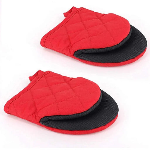 Home Aesthetics HA-4122 Neoprene Oven Mitts, 2-Pack — Assorted Colour