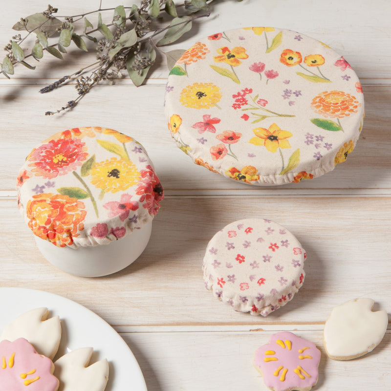 Heirloom - Cottage Floral Mini Bowls Cover Set of 3 - lifestyle