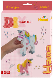 Hama - HANGING BOX - 3D UNICORNS - Limolin 