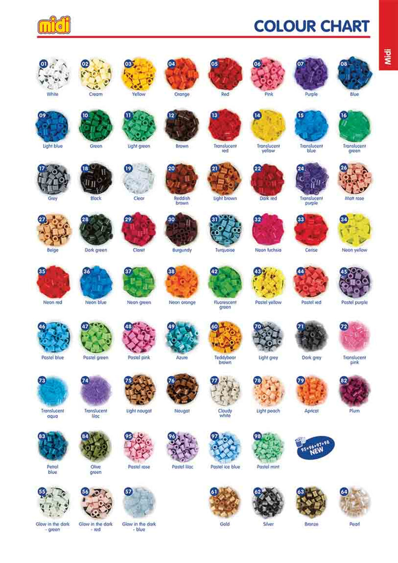 Hama - Pastel Mix-1K Beads In Bag - Limolin 