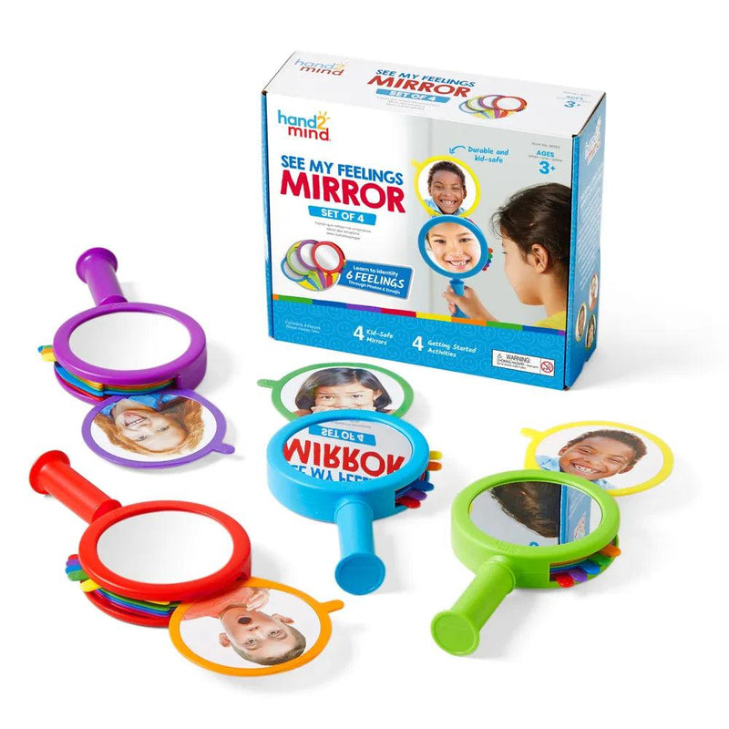 Hand 2 Mind - My Own Mood Mirror, Set of 4 - Limolin 