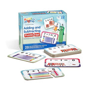 Hand 2 Mind - Numberblocks Adding And Subtracting Puzzle Set - Limolin 