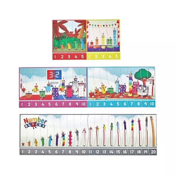 Hand 2 Mind - Numberblocks Sequencing Puzzle Set - Limolin 