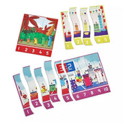 Hand 2 Mind - Numberblocks Sequencing Puzzle Set - Limolin 