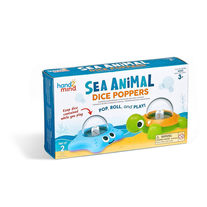 Hand 2 Mind - Sea Animal Dice Poppers - Limolin 