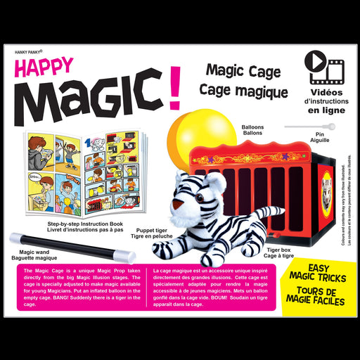 Hanky Panky - Happy Magic! - The Amazing Appearing Tiger! - Limolin 