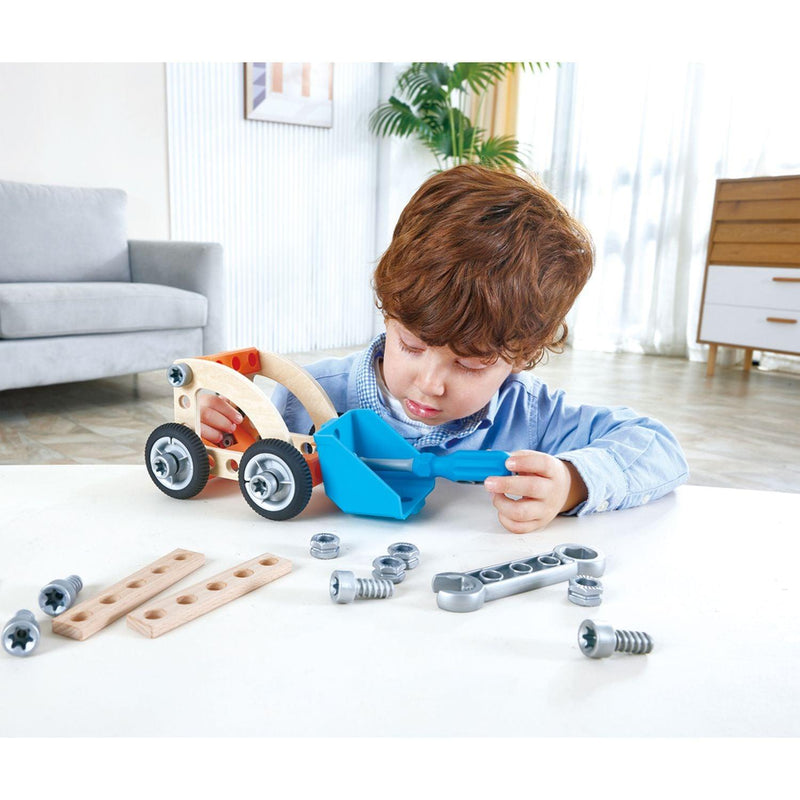 Hape - Build "N" Drive Car Set - Limolin 