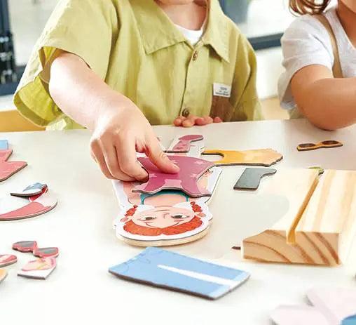 Hape - Dress-Up Magnetic Puzzle - Limolin 