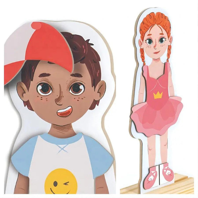 Hape - Dress-Up Magnetic Puzzle - Limolin 