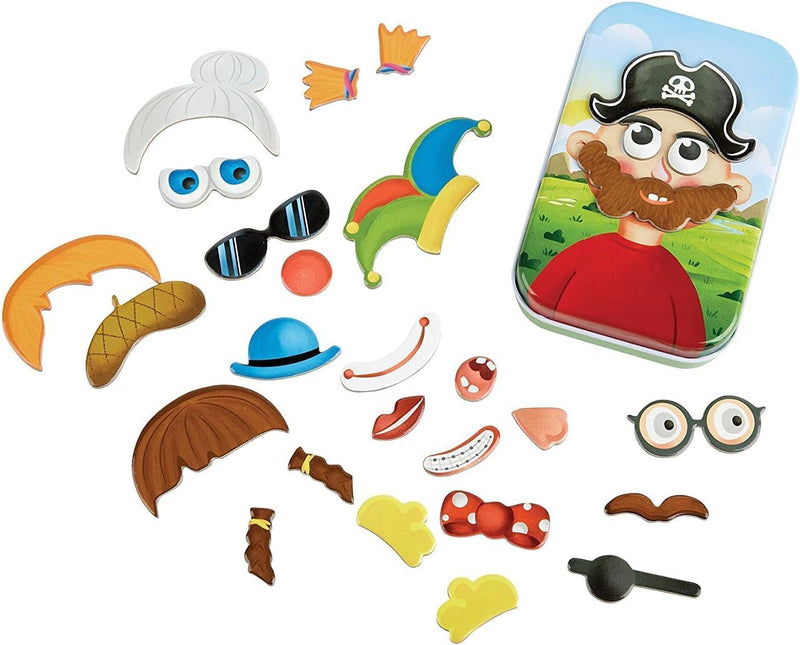 Hape - Funny Face Magnetic Set - Limolin 