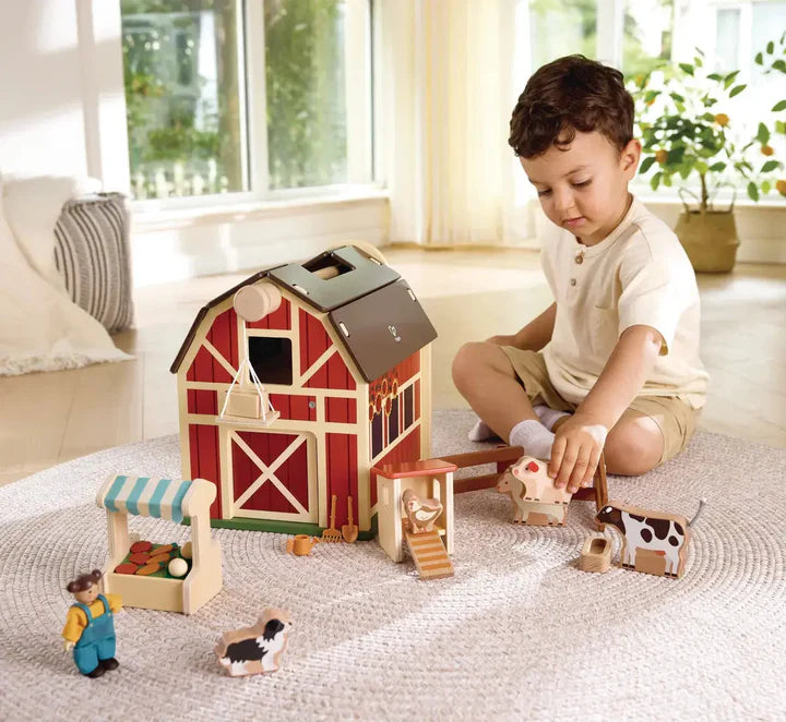 Hape - Ensemble de jeu La Ferme heureuse
