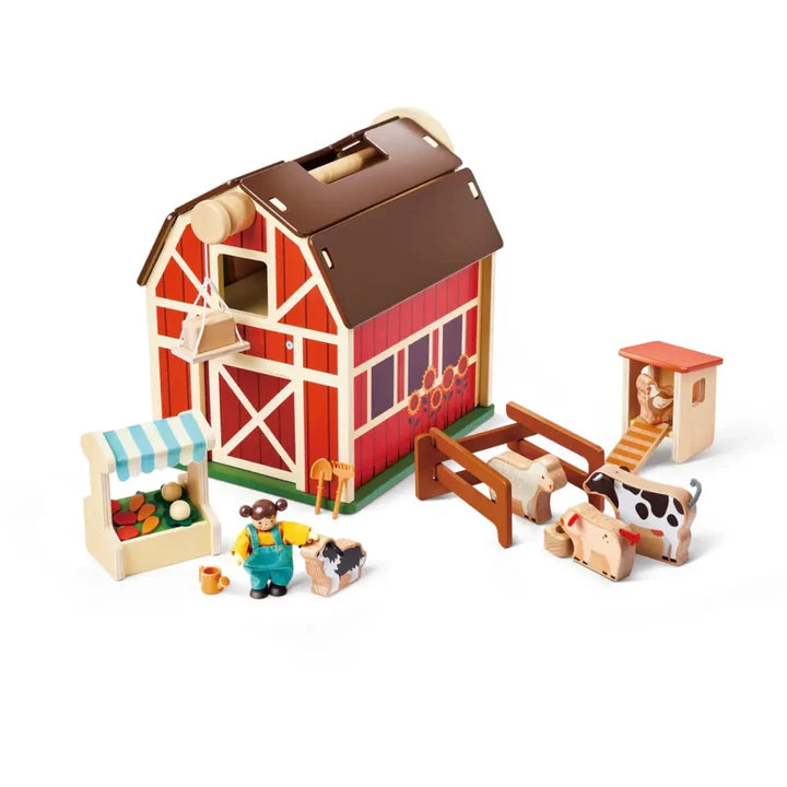 Hape - Ensemble de jeu La Ferme heureuse