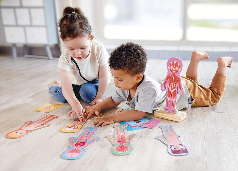 Hape - Human Body Magnetic Puzzle - Limolin 