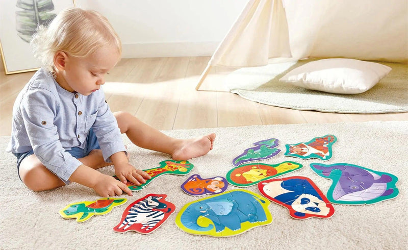 Hape - Jungle Friends Puzzle - Limolin 