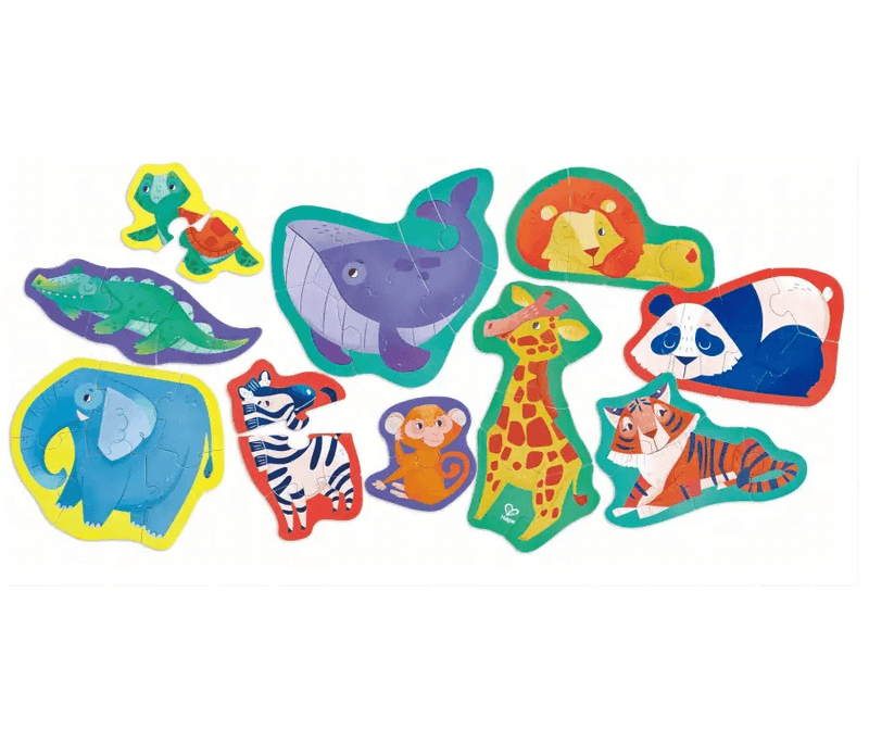 Hape - Jungle Friends Puzzle - Limolin 