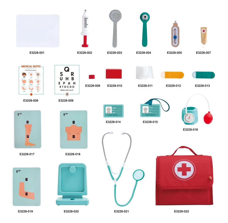 Hape - LITTLE DOCTOR'S MEDICAL SET - Limolin 