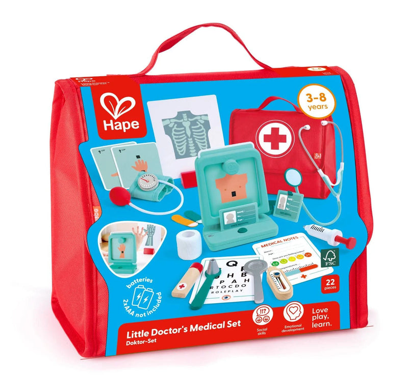 Hape - LITTLE DOCTOR'S MEDICAL SET - Limolin 